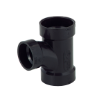 Charlotte Pipe 2 x 2 x 1-1/2 In. Hub x Hub x Hub Reducing Sanitary ABS Waste & Vent Tee Image 1