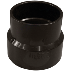 Charlotte Pipe 4 In. x 3 In. Sewer Hub x Sch 40 Hub Sewer Pipe Adapter ABS Coupling Image 1