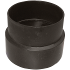 Charlotte Pipe 4 In. x 4 In. Sewer Hub x Sch 40 Hub Sewer Pipe Adapter ABS Coupling Image 1