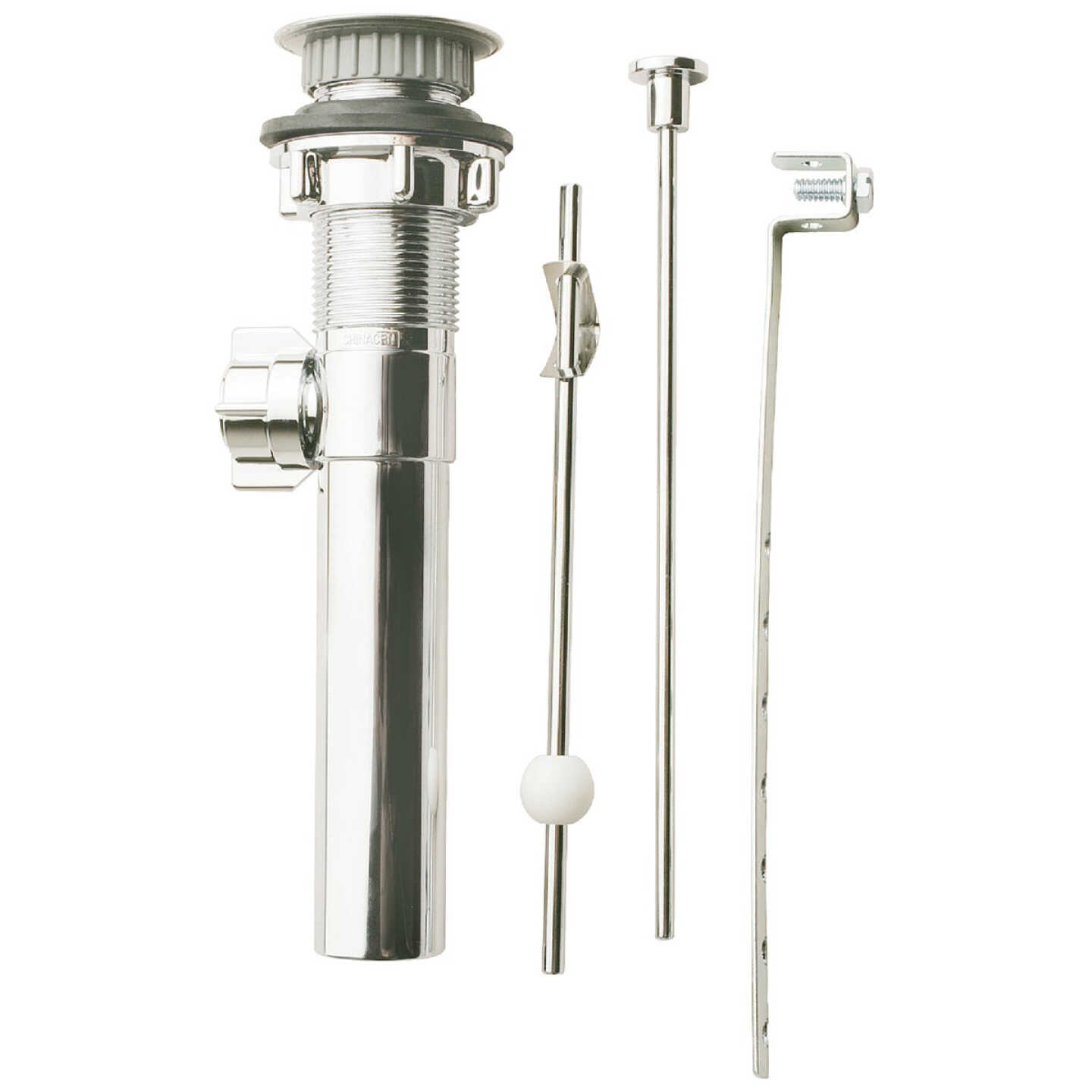 Do it Best 1-1/4 In. Chrome-Plated Pop-Up Assembly Image 1
