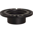 Sioux Chief 3 In. Hub/Inside 4 In. ABS Open Toilet Flange with 1-Piece Plastic Ring Image 1