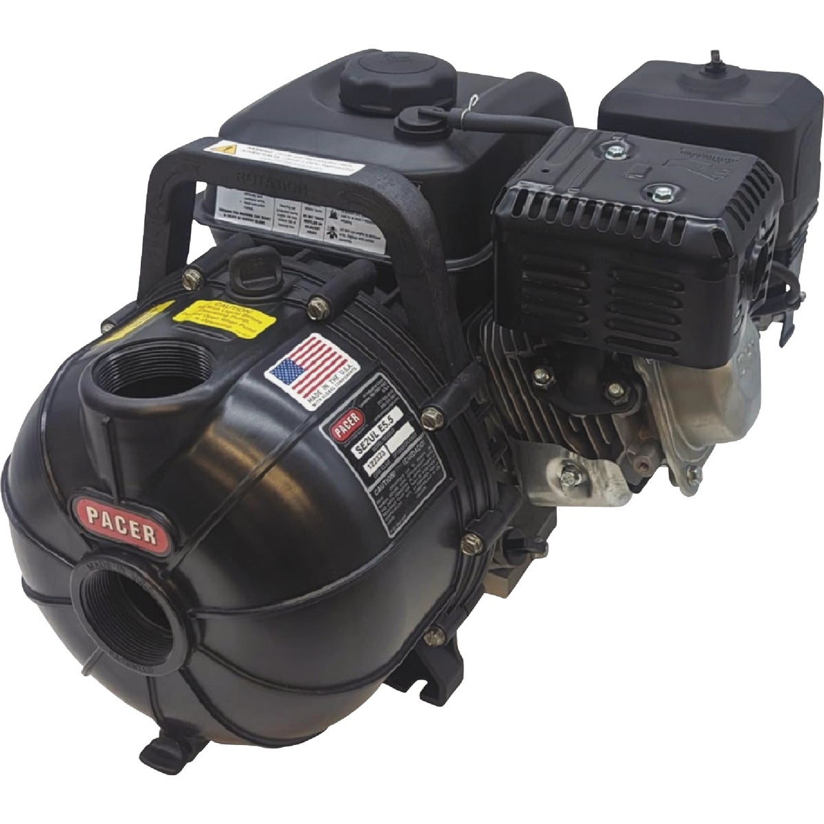 Pacer S Series 6 HP Gas Engine Transfer Pump Image 1