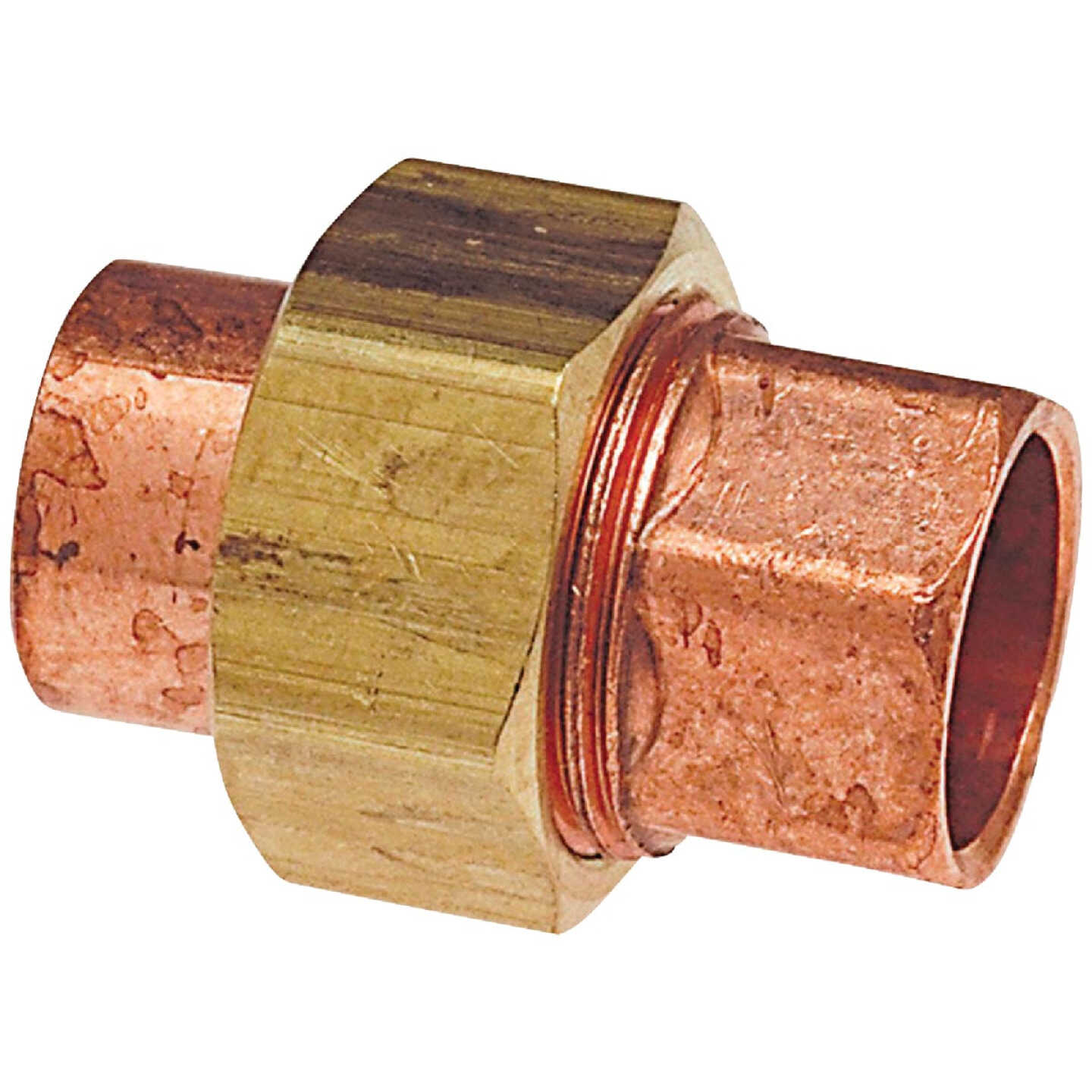 NIBCO 1/2 In. C x C Solder-Joint Copper Union Image 1