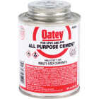 Oatey 8 Oz. Heavy Bodied Clear Multi Purpose Cement CPVC and PVC Image 1