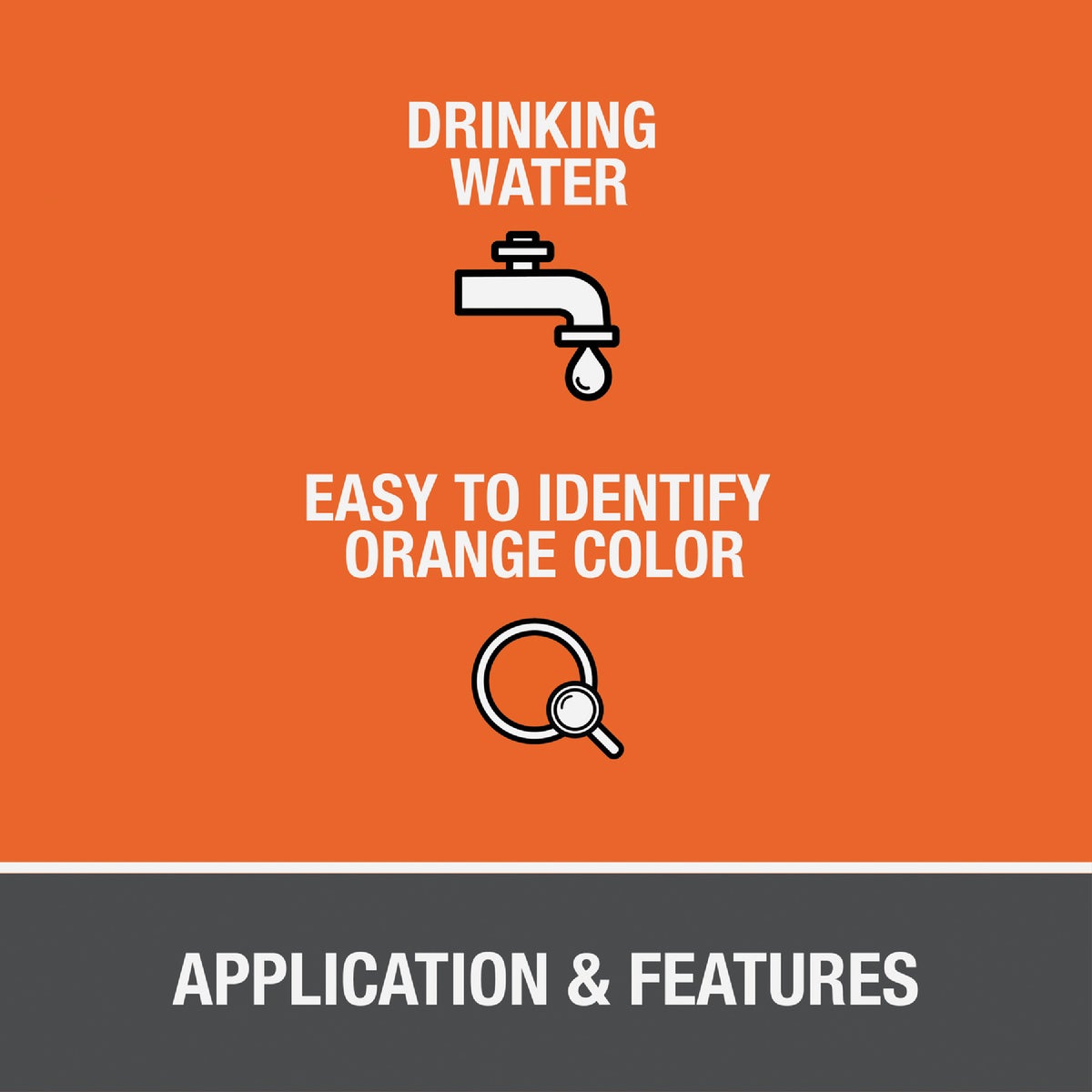 Oatey 4 Oz. Medium Bodied Orange CPVC Cement Image 2