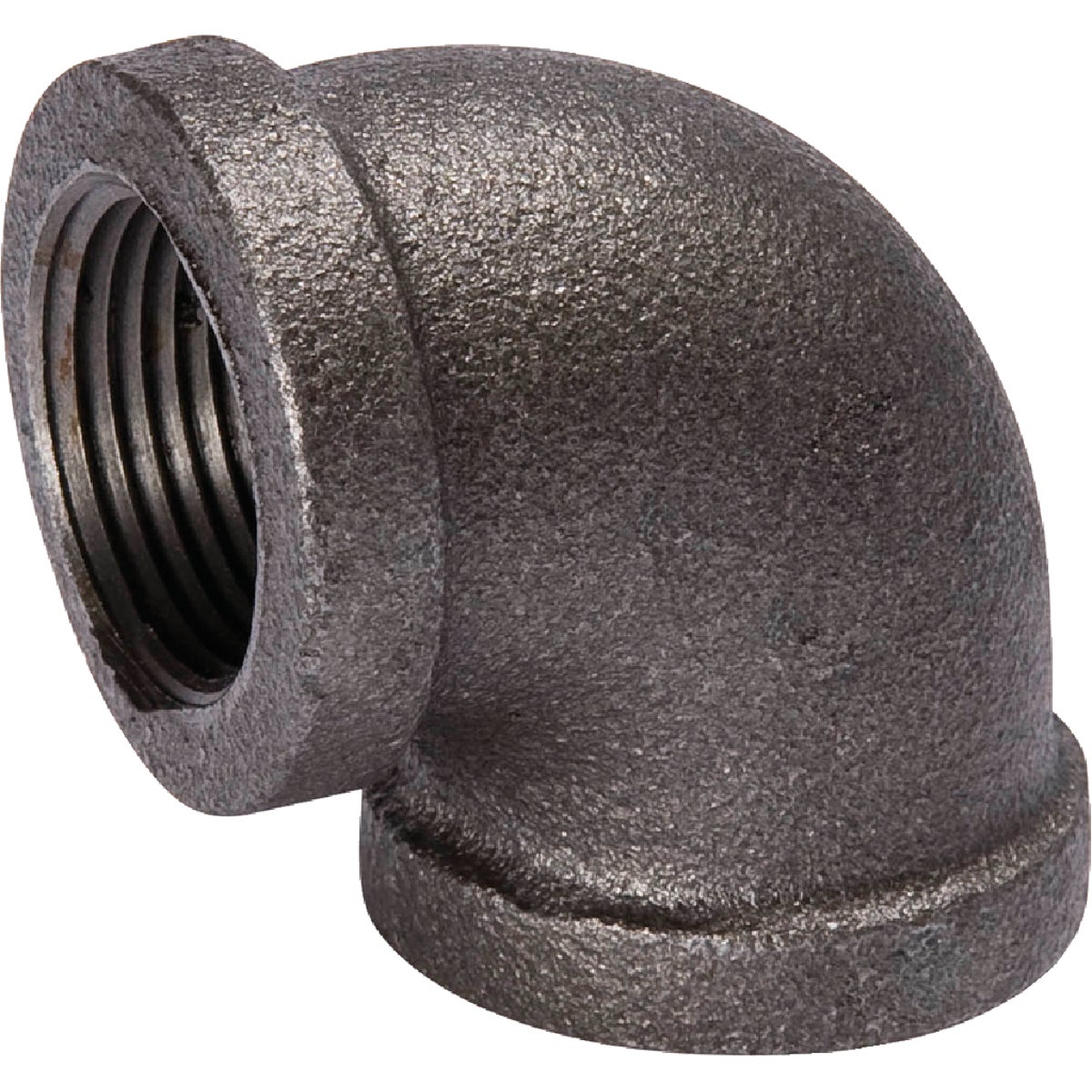 Southland 3/8 In. 90 Deg. Malleable Black Iron Elbow (1/4 Bend) Image 1