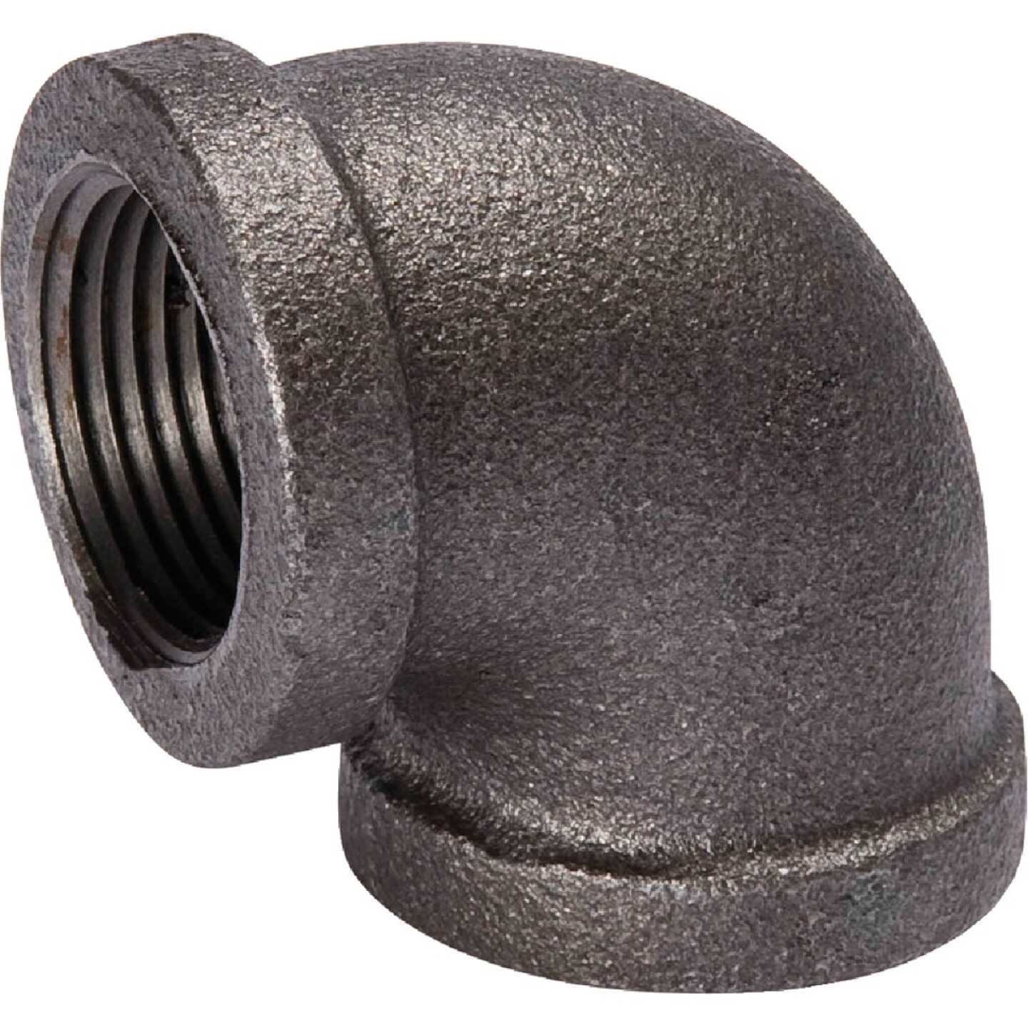 Southland 3/8 In. 90 Deg. Malleable Black Iron Elbow (1/4 Bend) Image 1