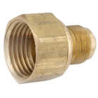 Anderson Metals 3/8 In. x 1/2 In. Female Brass Straight Flare Connector Image 1