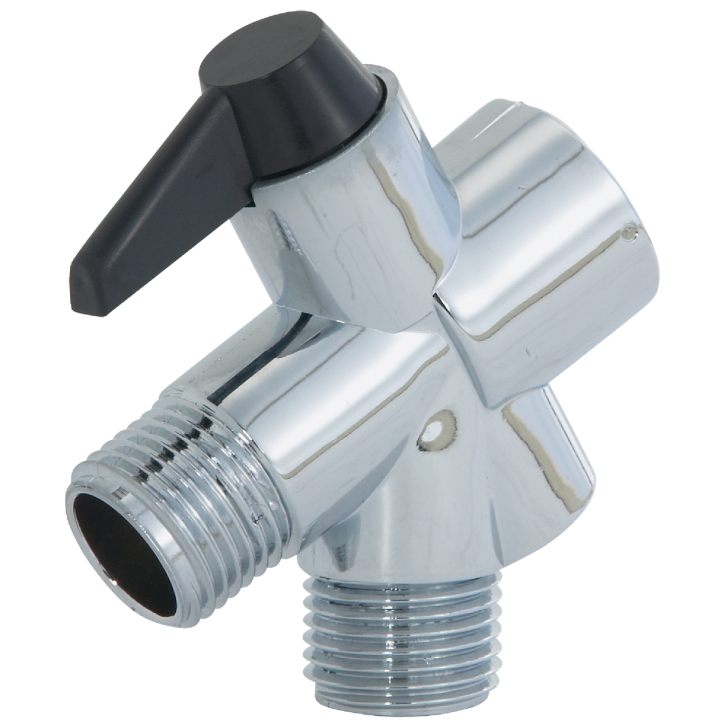 Do it 1/2 In. Chrome Plastic Shower Diverter Image 1