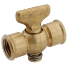 Anderson Metals 1/4 In. FIP x 1/4 In. FIP Brass 80 psi Air Drain Cock Image 1