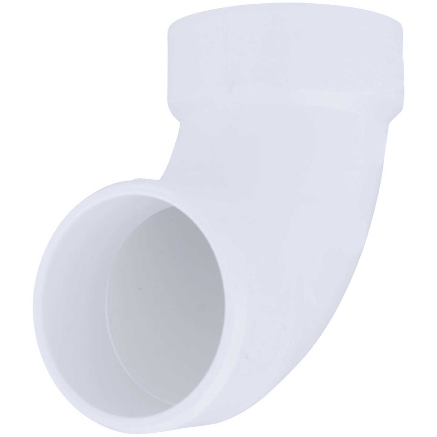 Charlotte Pipe 2 In. Schedule 40 90 Deg. DWV PVC Street Elbow (1/4 Bend) Image 1