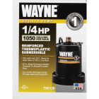 Wayne 1/4 HP Submersible Utility Pump Image 2