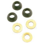 Do it Best 3/8 In. Black Cone Faucet Washer (6 Ct.) Image 1