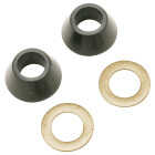 Do it Best 1/2 In. Black Cone Faucet Washer Image 1