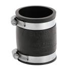 Fernco 2 In. x 2 In. Plastic to Plastic PVC Coupling Image 1