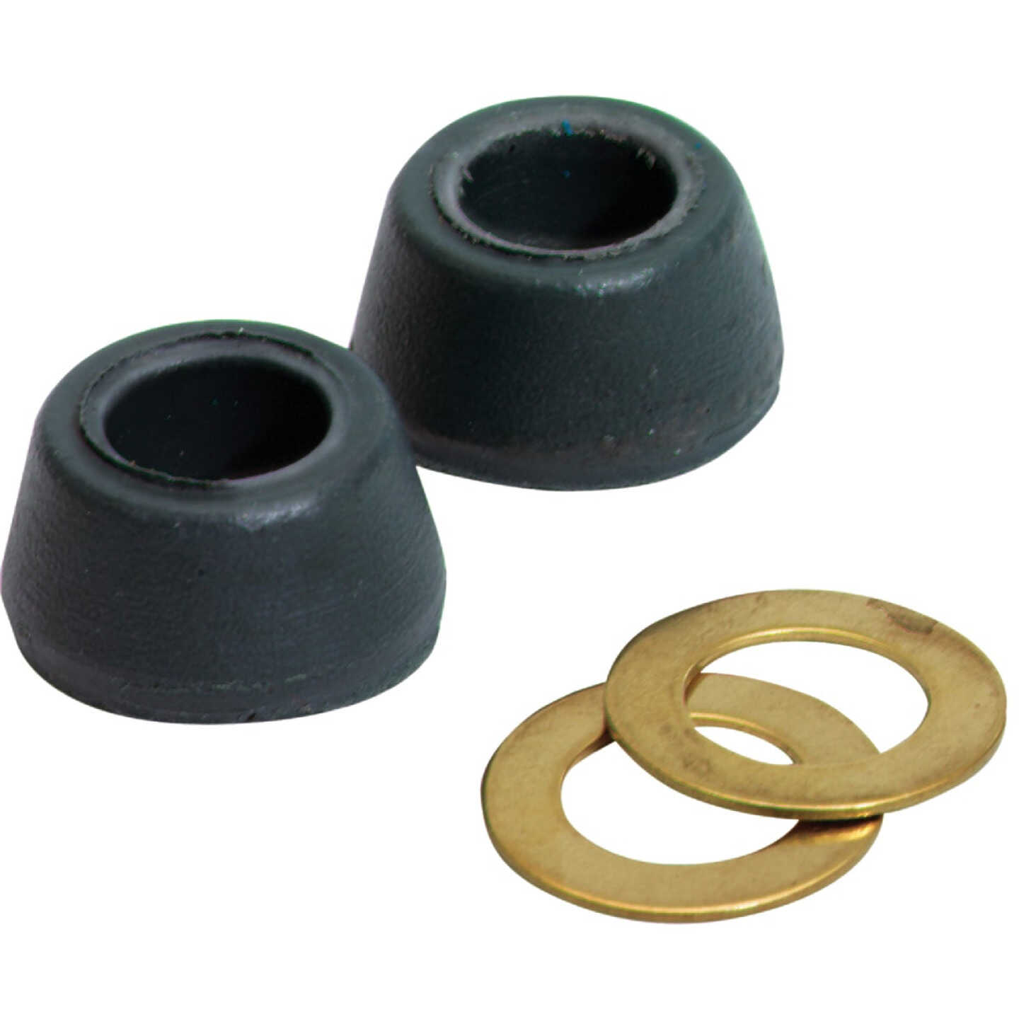 Do it Best 1/2 In. or 7/16 In. Black Cone Faucet Washer Image 1