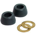 Do it Best 3/8 In. x 23/32 In. Black Cone Faucet Washer Image 1