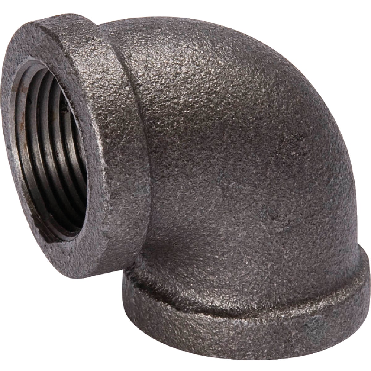 Southland 1-1/4 In. 90 Deg. Malleable Black Iron Elbow (1/4 Bend) Image 1