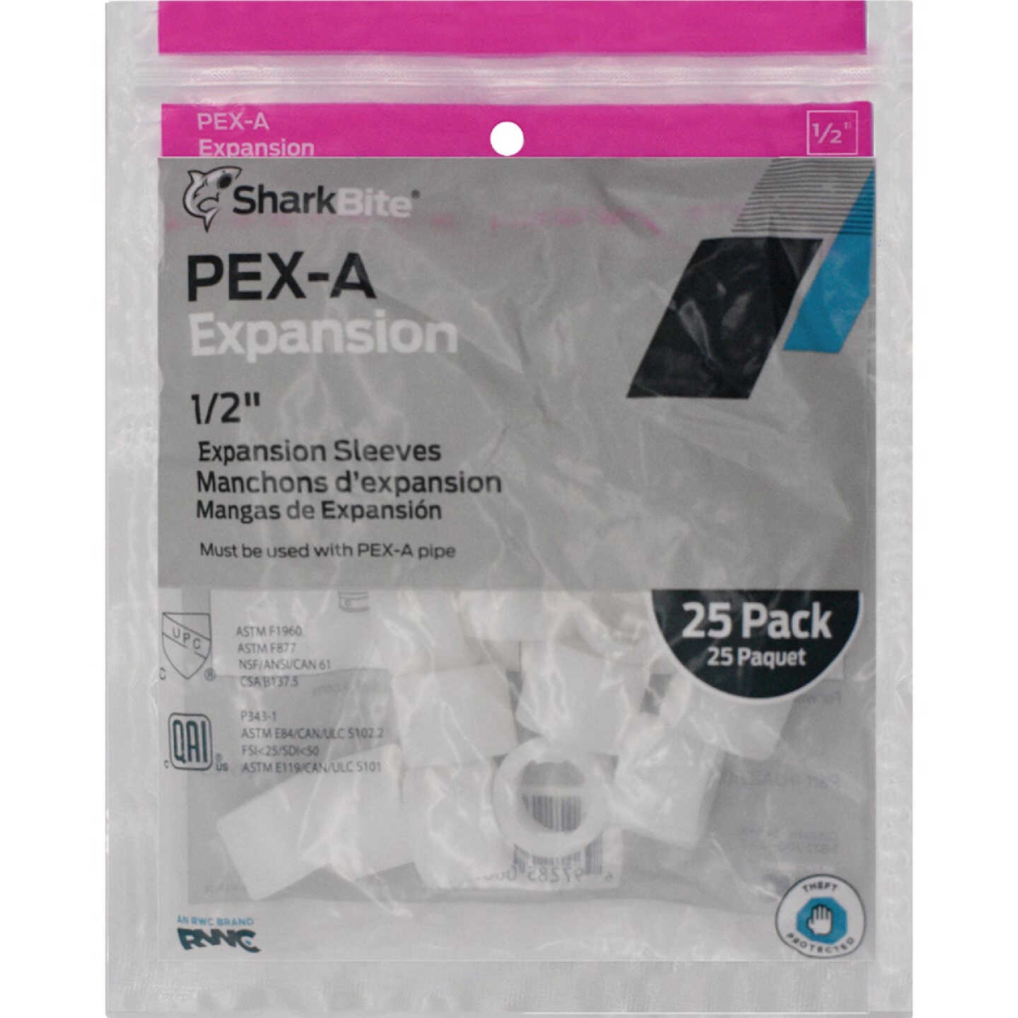 SharkBite 1/2 In. PEX-A Expansion Sleeve (25-Pack) Image 2
