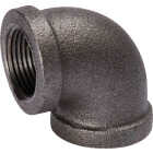 Southland 2 In. 90 Deg. Malleable Black Iron Elbow (1/4 Bend) Image 1