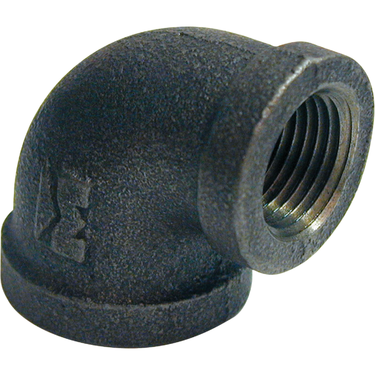 Southland 1/2 In. x 3/8 In. 90 Deg. Reducing Malleable Black Iron Elbow (1/4 Bend) Image 1