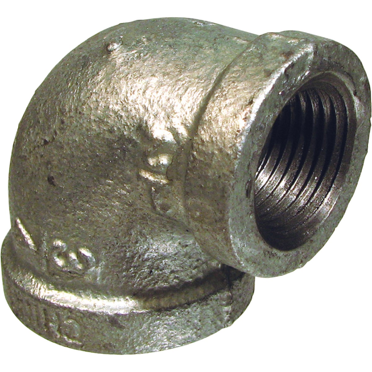 Southland 1 In. x 3/4 In. 90 Deg. Reducing Galvanized Elbow (1/4 Bend) Image 1