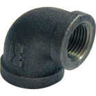 Southland 1-1/4 In. x 1 In. 90 Deg. Reducing Malleable Black Iron Elbow (1/4 Bend) Image 1