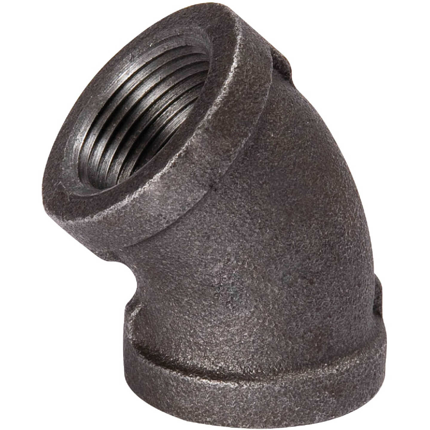 Southland 3/8 In. 45 Deg. Malleable Black Iron Elbow (1/8 Bend) Image 1