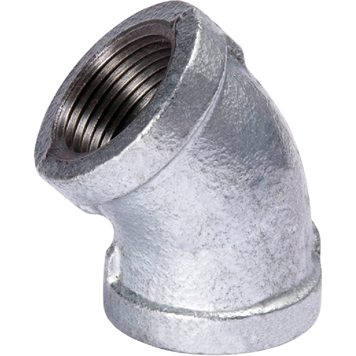 Southland 1/2 In. 45 Deg. Galvanized Elbow (1/8 Bend) Image 1