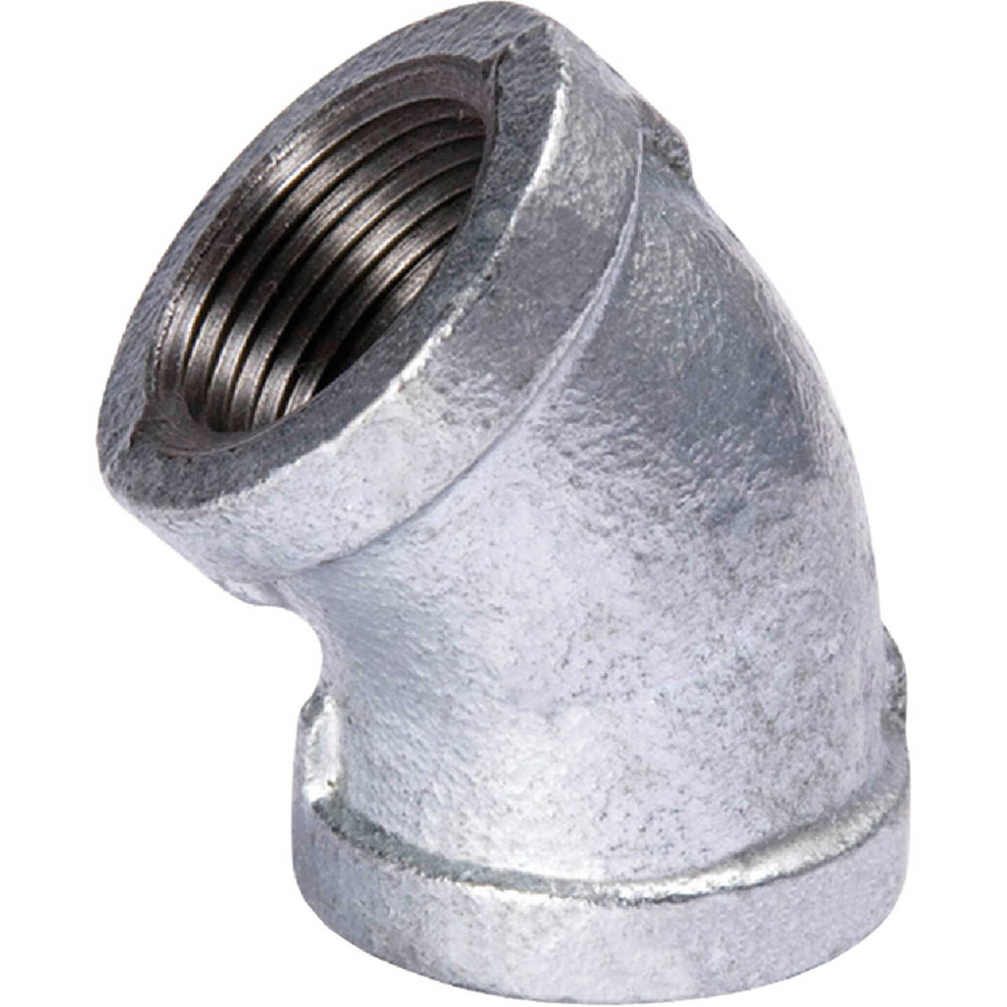 Southland 1/2 In. 45 Deg. Galvanized Elbow (1/8 Bend) Image 1