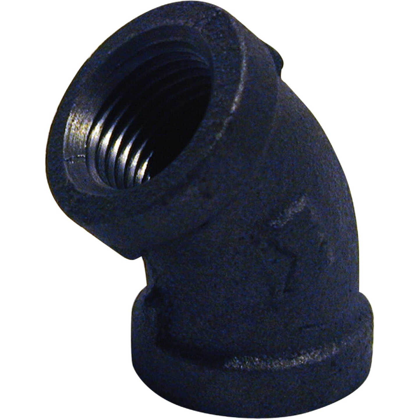 Southland 1 In. 45 Deg. Malleable Black Iron Elbow (1/8 Bend) Image 1