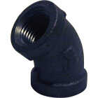 Southland 1-1/4 In. 45 Deg. Malleable Black Iron Elbow (1/8 Bend) Image 1