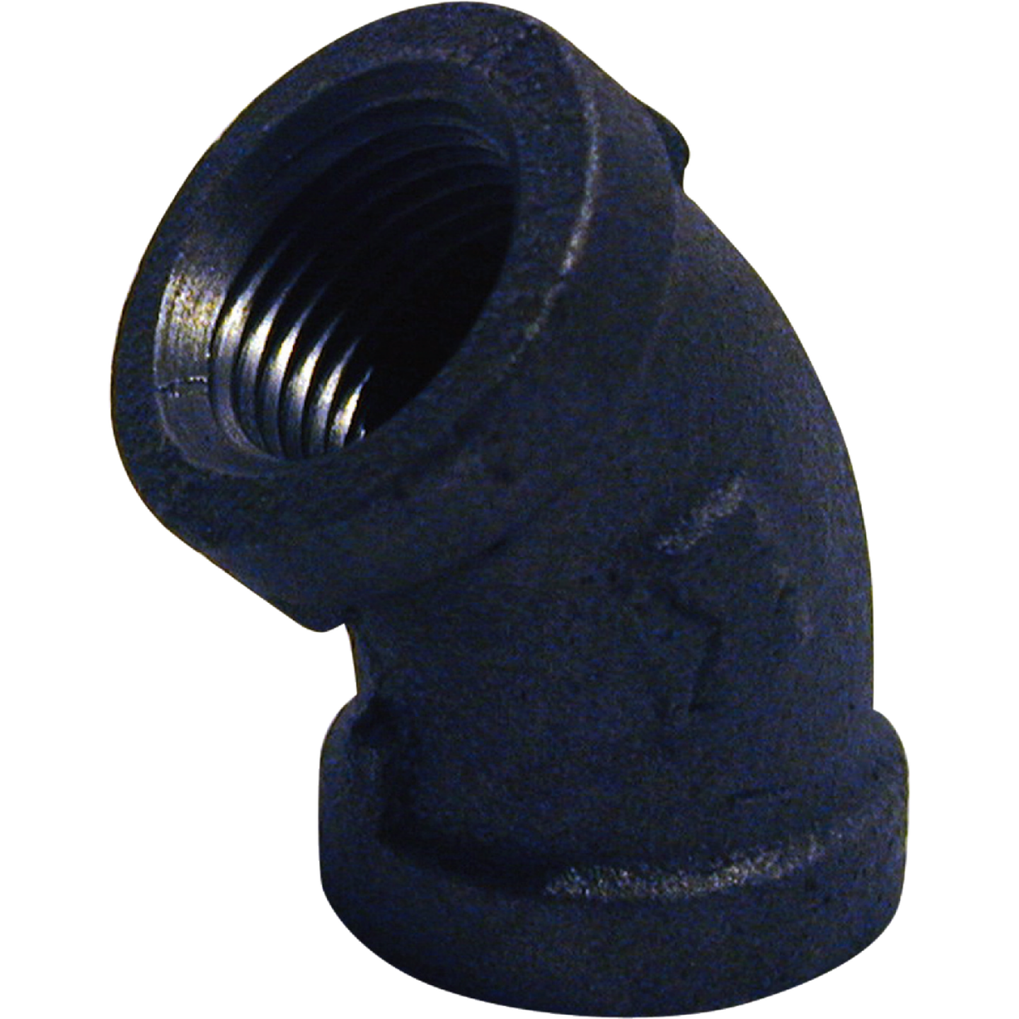 Southland 2 In. 45 Deg. Malleable Black Iron Elbow (1/8 Bend) Image 1