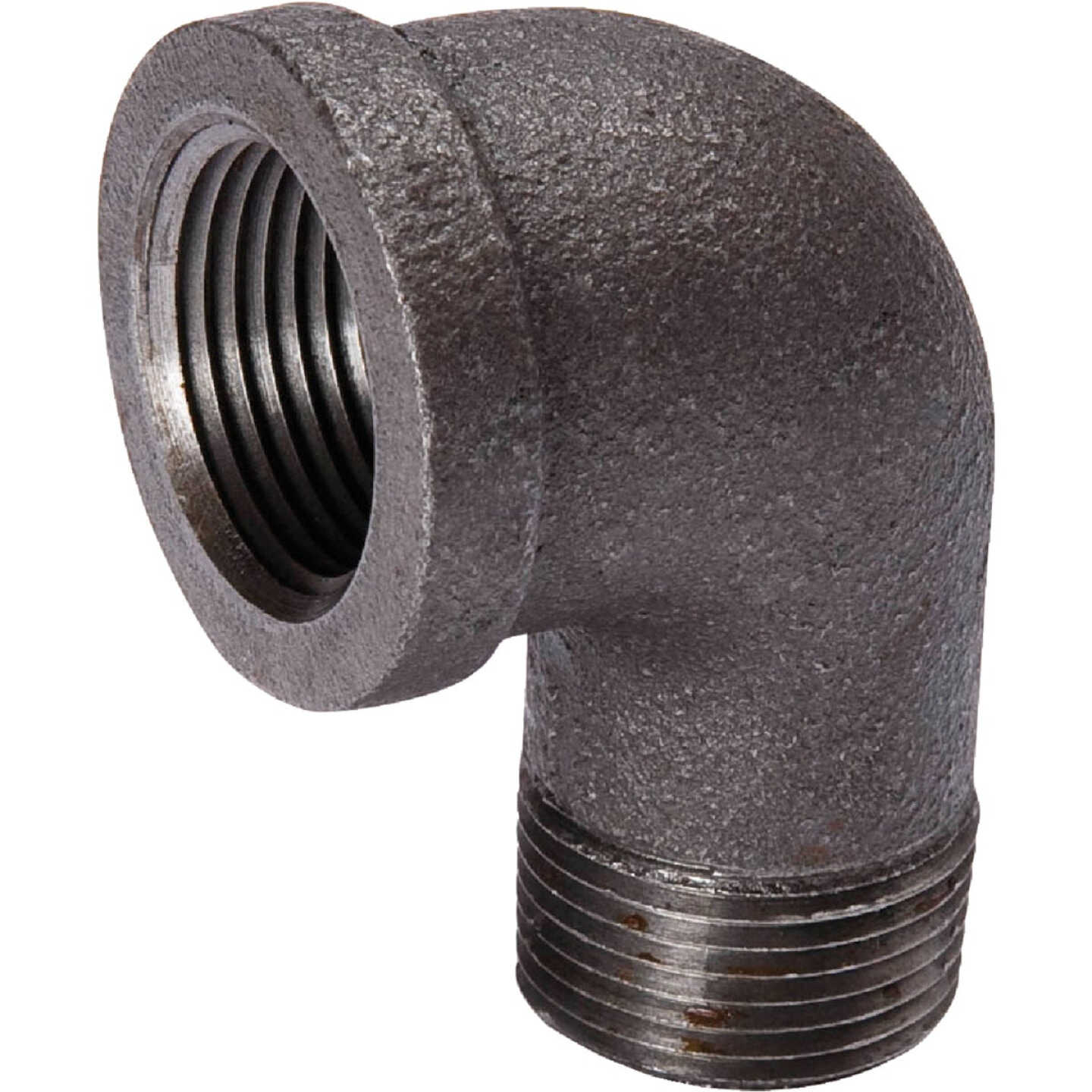 Southland 3/8 In. 90 Deg. Street Malleable Black Iron Elbow (1/4 Bend) Image 1