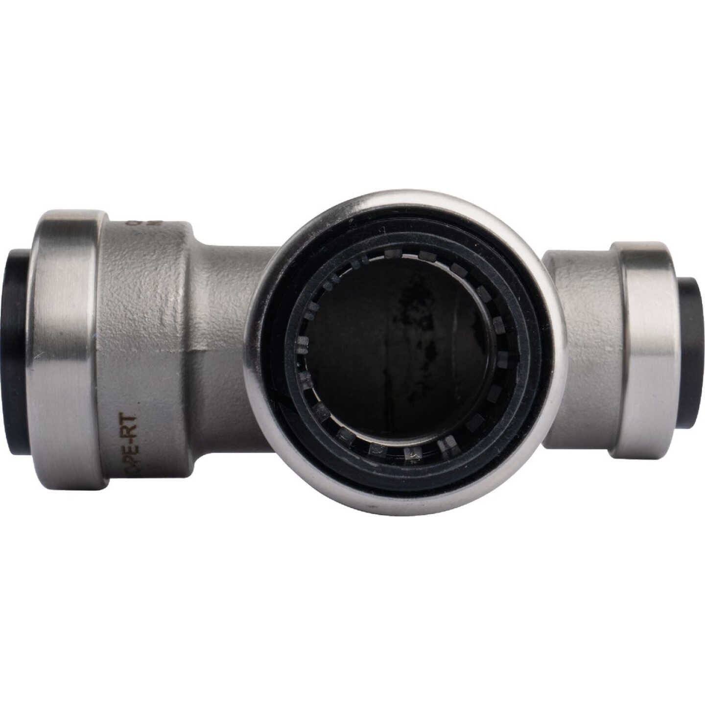 QuickFitting 3/4 In. x 1/2 In. x 3/4 In. Push-to-Connect Stainless Steel Reducing Tee Image 6