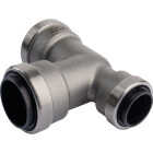 QuickFitting 3/4 In. x 1/2 In. x 3/4 In. Push-to-Connect Stainless Steel Reducing Tee Image 4