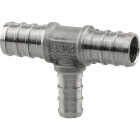 PlumbEeze 1/2 In. x 1/2 In. x 3/8 In. Stainless Steel PEX Tee Image 1