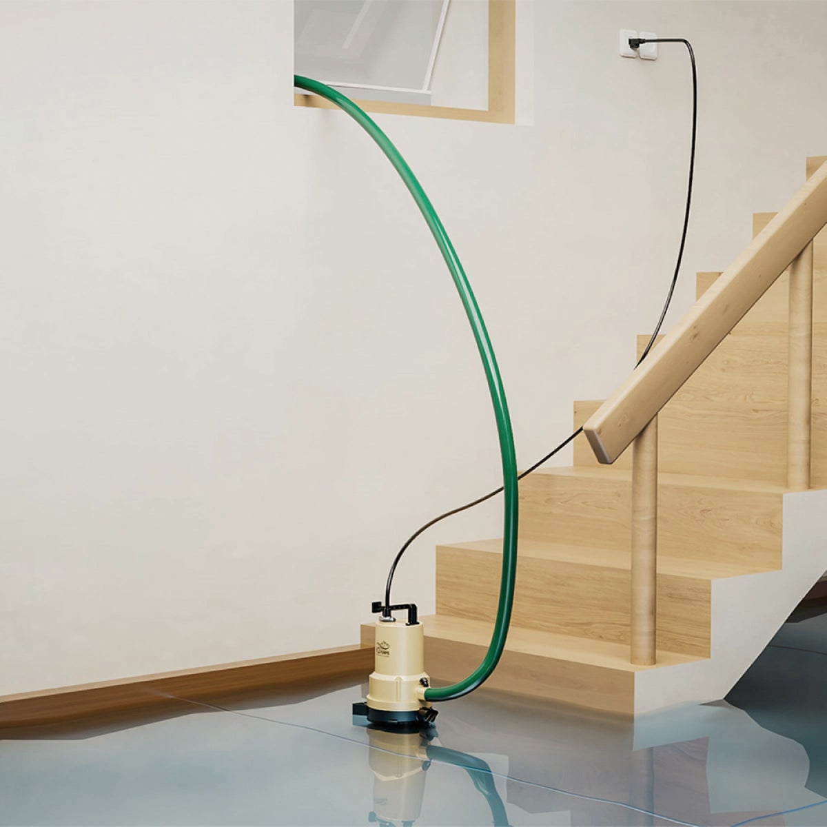 K2 1/4 HP 2-In-1 Submersible Utility & Transfer Pump Image 3