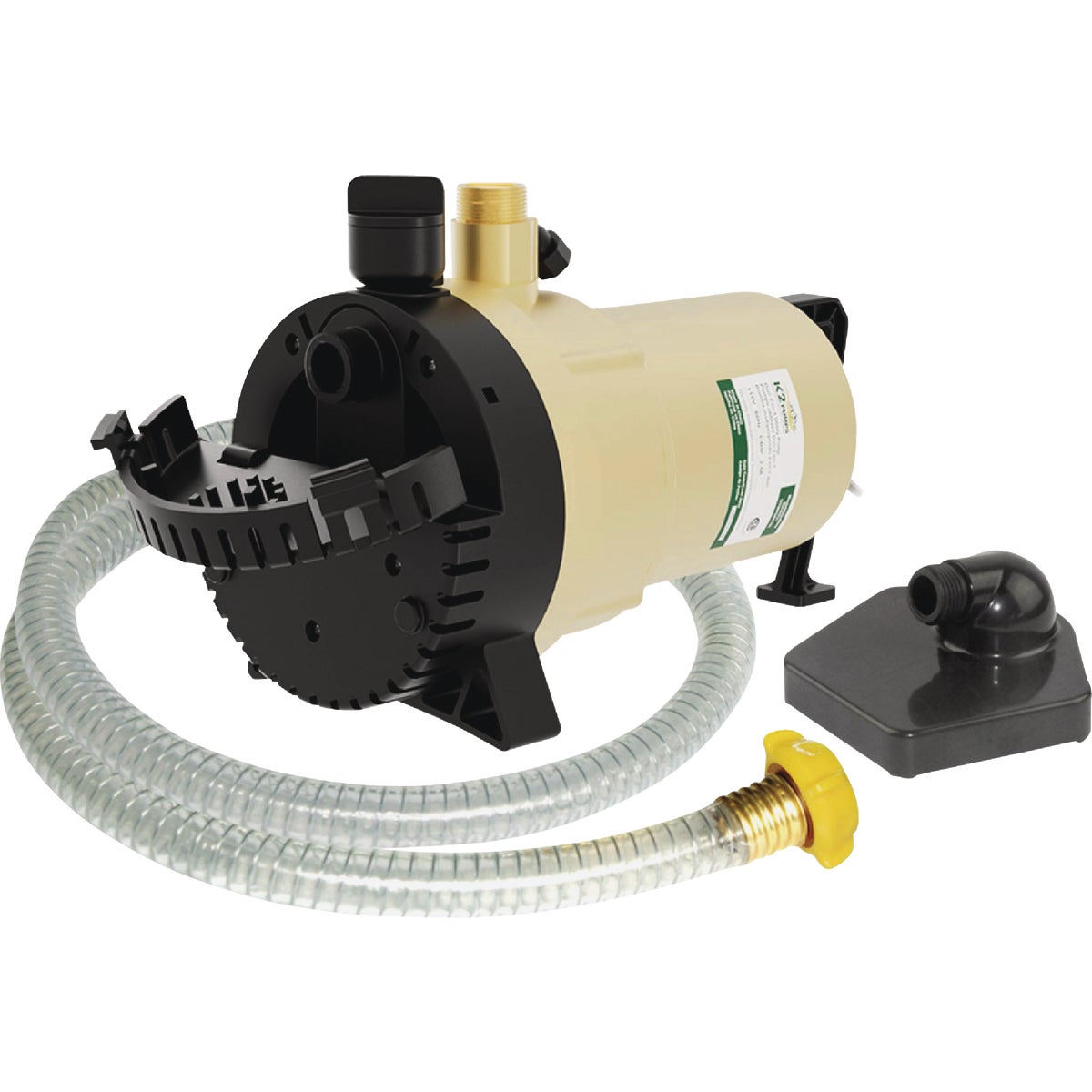 K2 1/4 HP 2-In-1 Submersible Utility & Transfer Pump Image 5