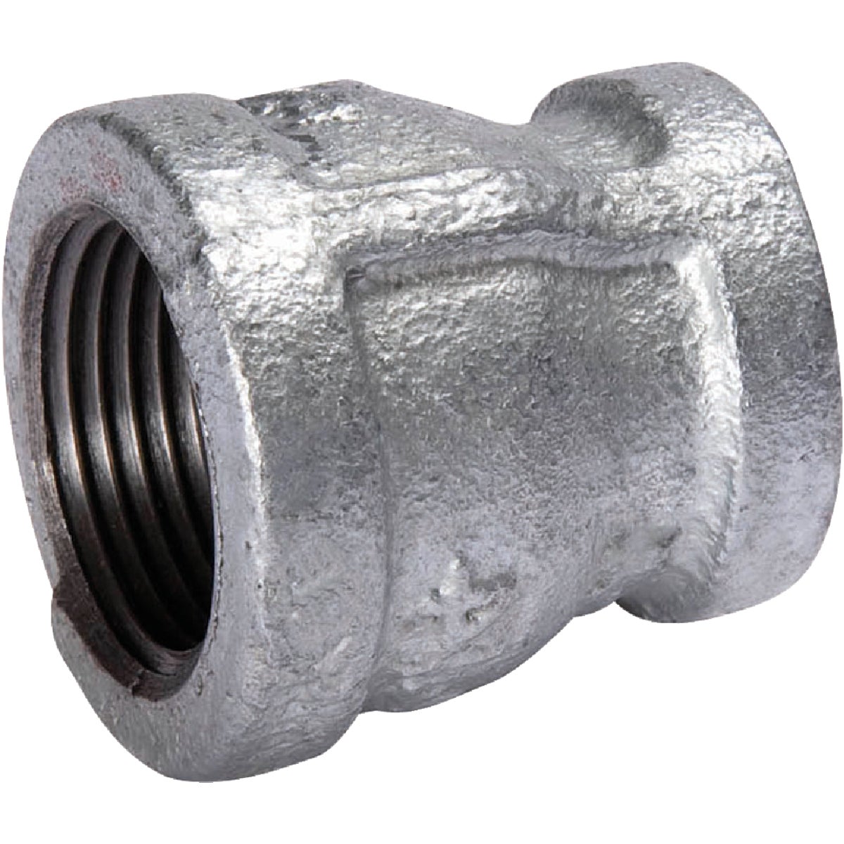 Southland 3/8 In. x 1/4 In. FPT Reducing Galvanized Coupling Image 1
