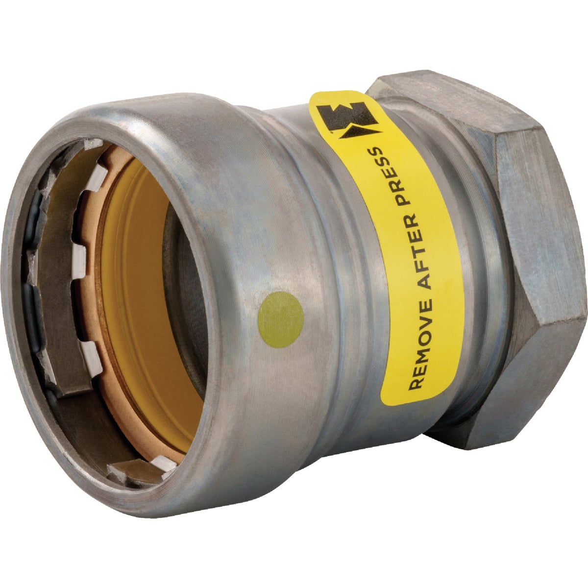 Streamline 1 In. P x F Carbon Steel Adapter