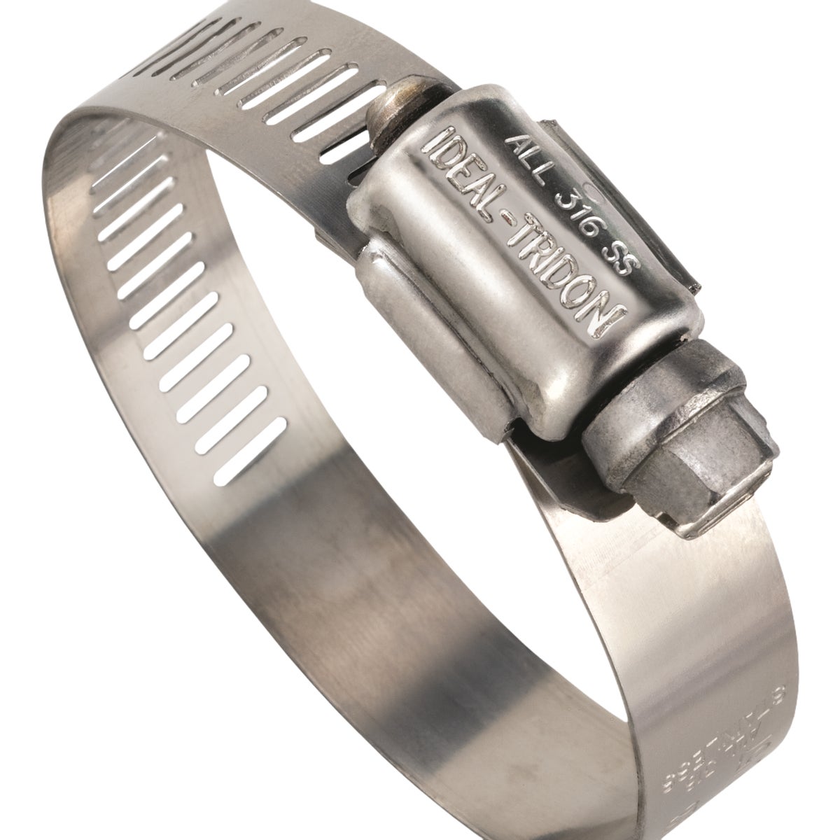 Ideal 6-1/2 In. x 8-1/2 In. Marine Grade Stainless Steel Hose Clamp (100-Pack)