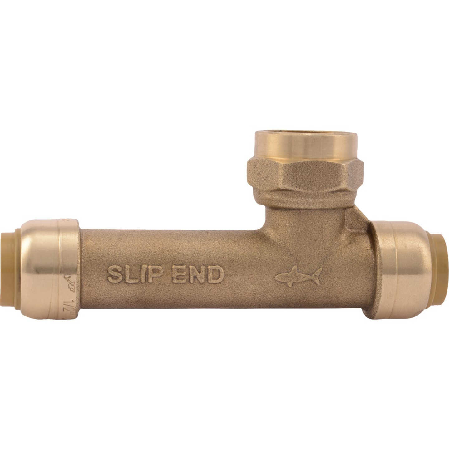 SharkBite 1/2 in. Push-to-Connect x 1/2 In. Push-to-Connect x 1/2 In. FNPT Expansion Tank Slip Tee Image 2