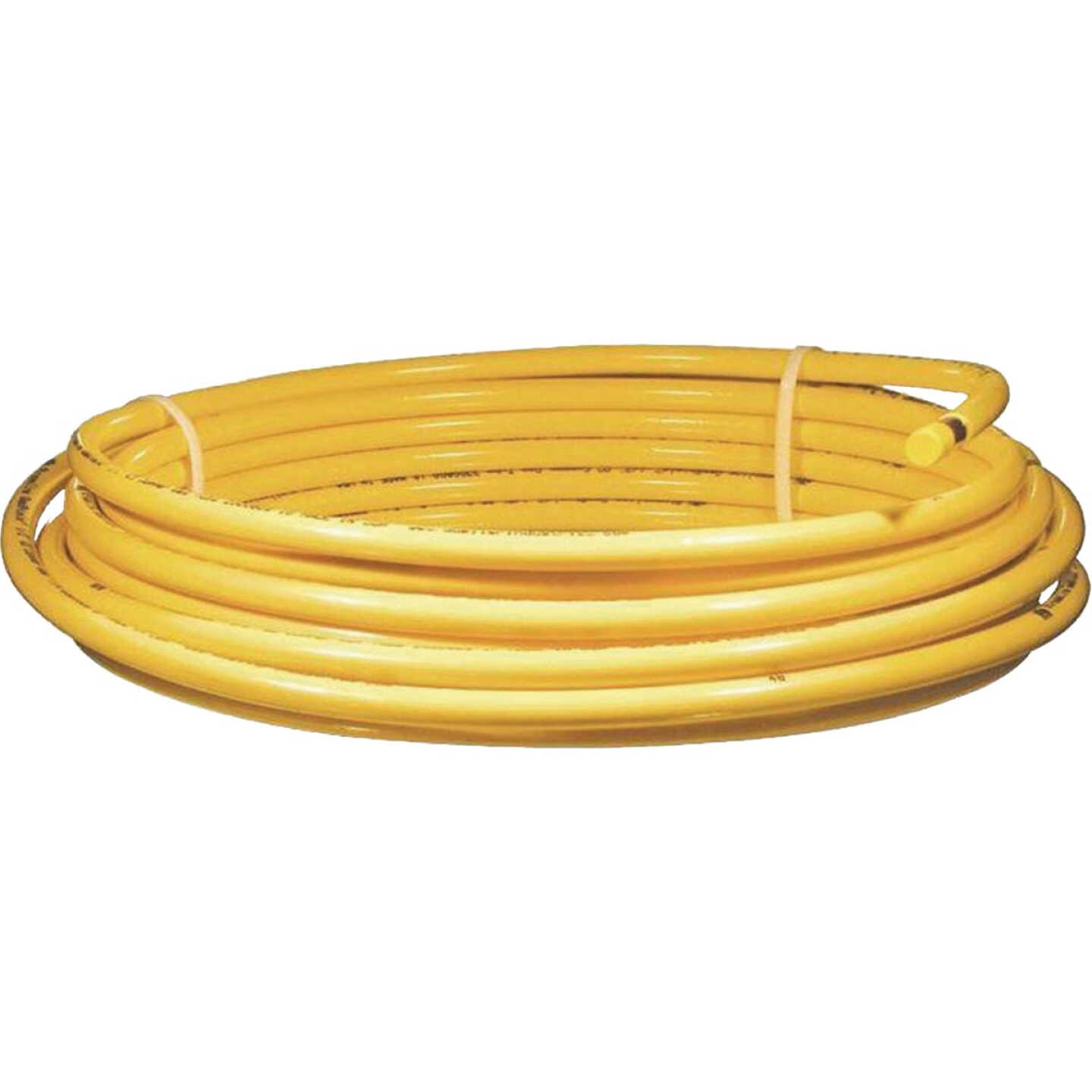 B&K 3/8 In. OD x 50 Ft. Yellow Plastic Coated ACR Copper Tubing Image 1