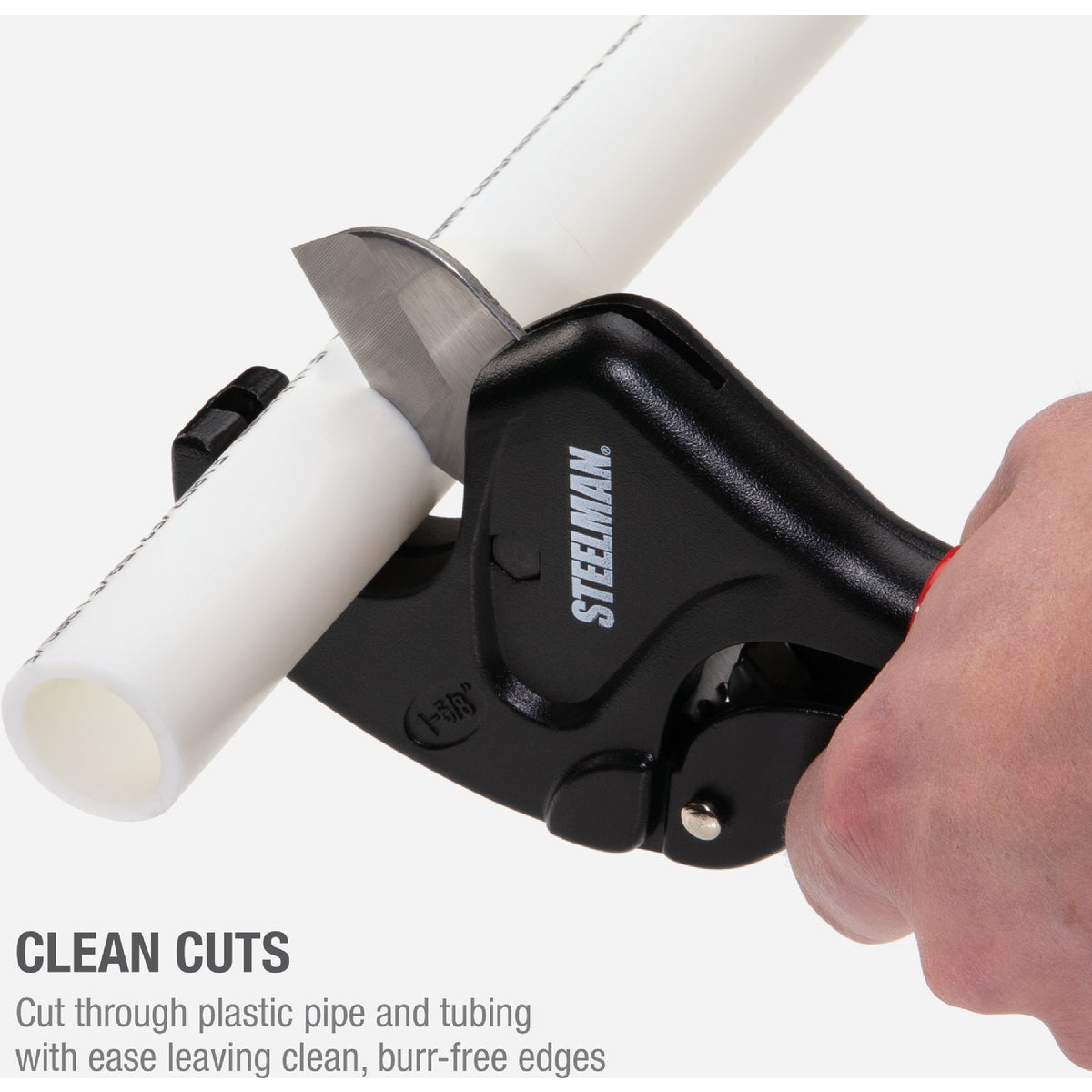 Steelman 1-5/8 In. Ratcheting PVC Cutter Image 2