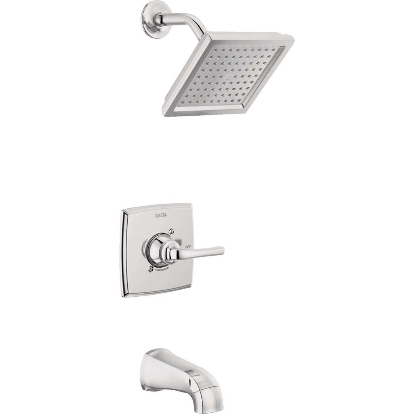Delta Geist Chrome Single-Handle Tub and Shower Faucet Image 1