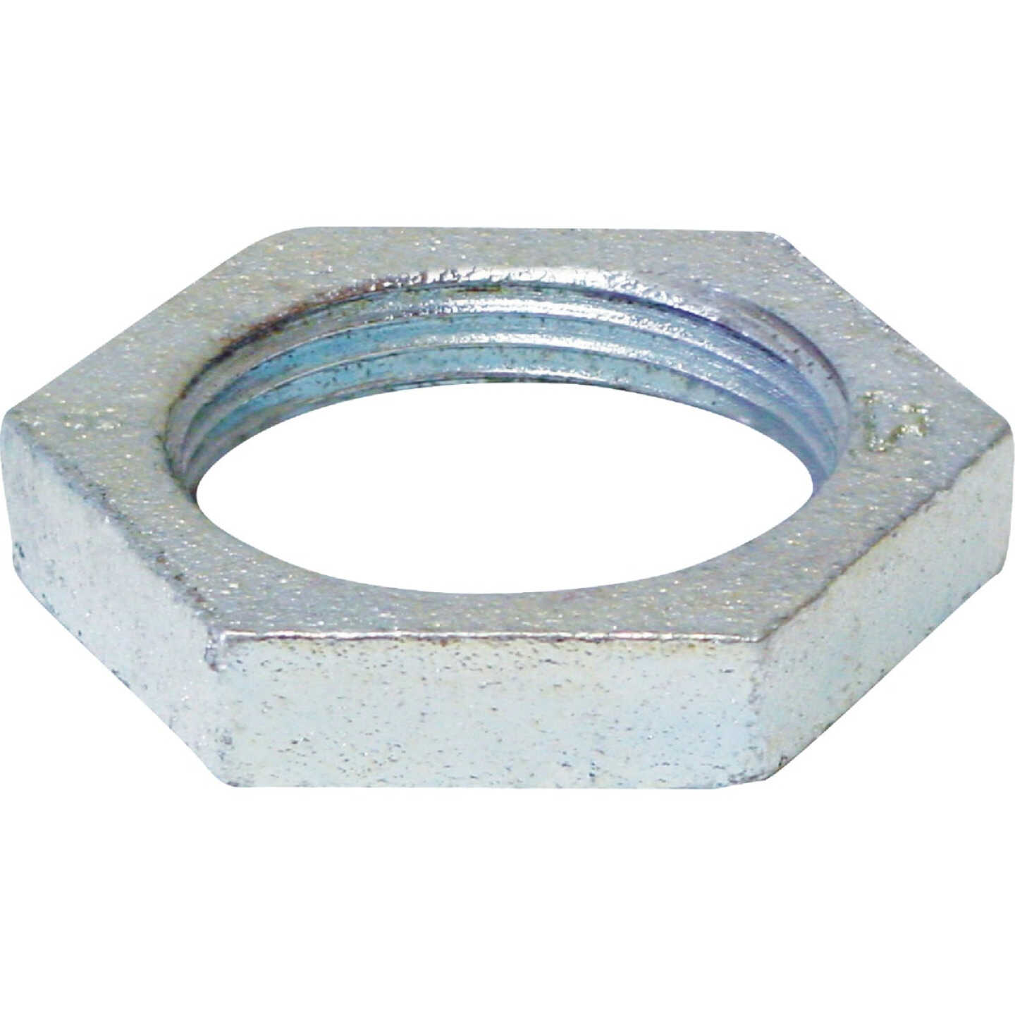 Anvil 1/2 In. Malleable Iron Galvanized Lock Nut Image 1
