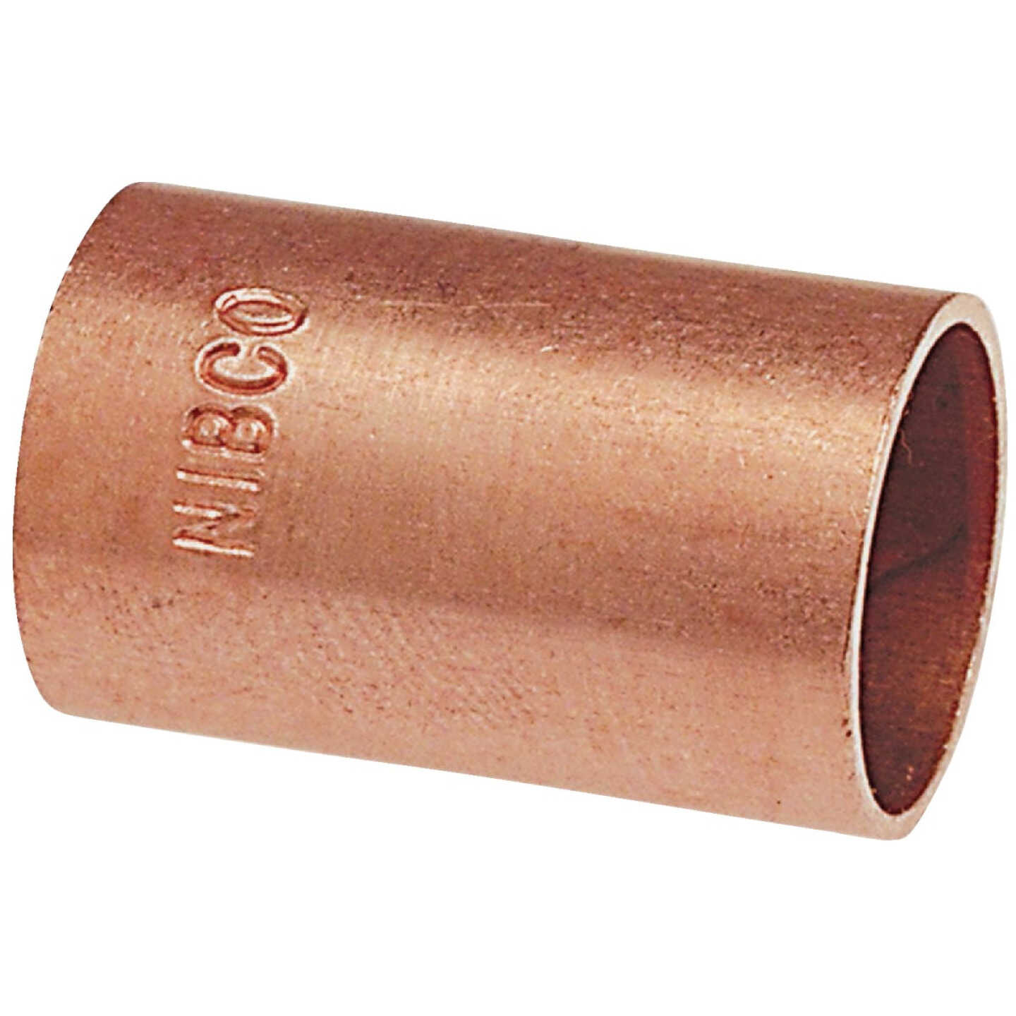 Nibco 5/8 In. x 5/8 In. Copper Coupling with Stop Image 1