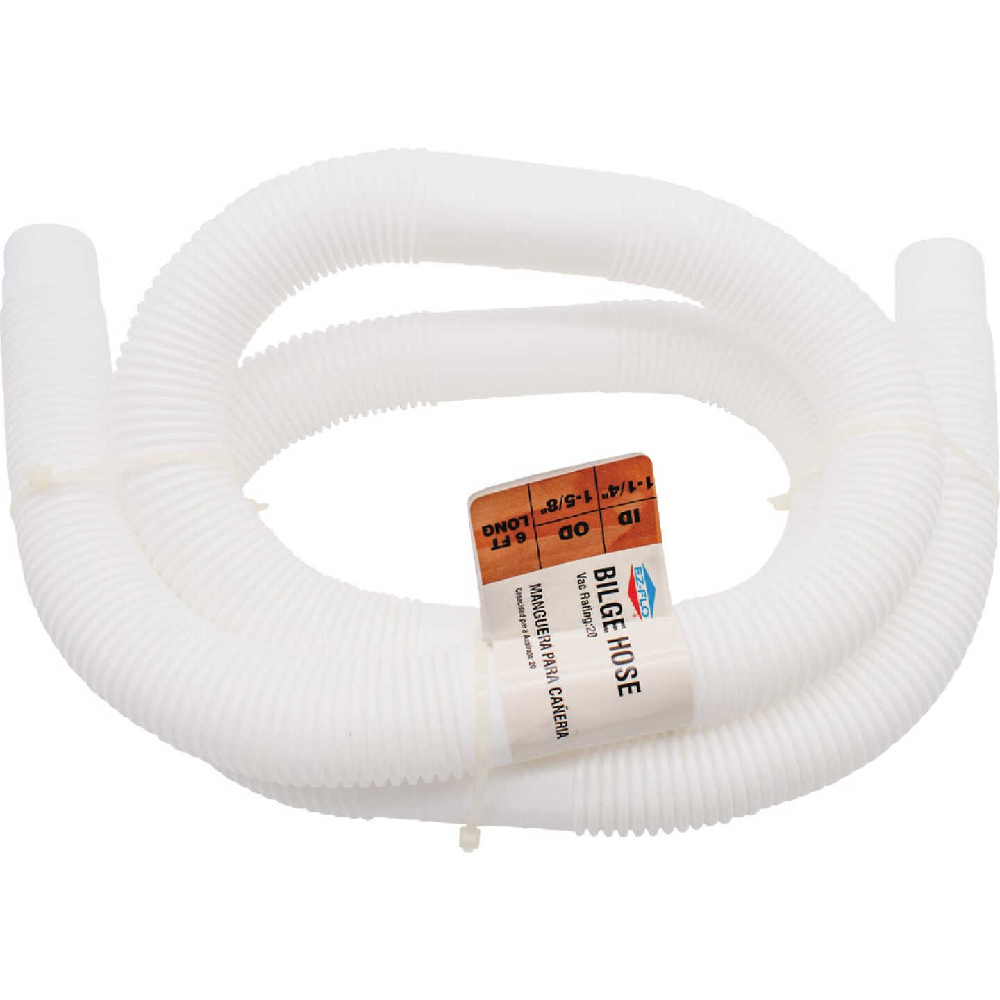 Eastman EZ-Flo 1-1/4 In. ID x 6 Ft. L. White Bilge Hose Image 6