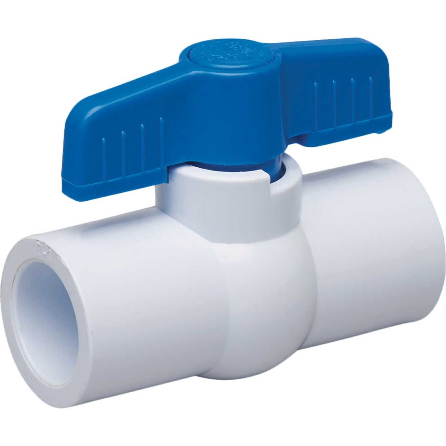 Proline 1 In. Solvent x 1 In. Solvent PVC Schedule 40 Quarter Ball Valve Image 1
